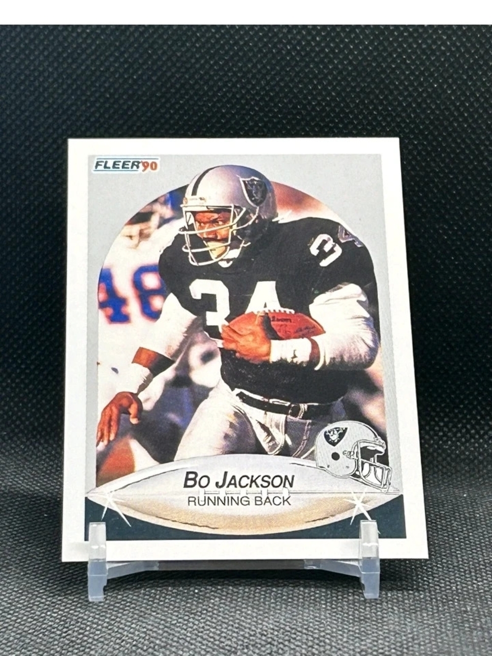 1990 Fleer - Bo Jackson #256 Oakland Raiders NFL Football Card